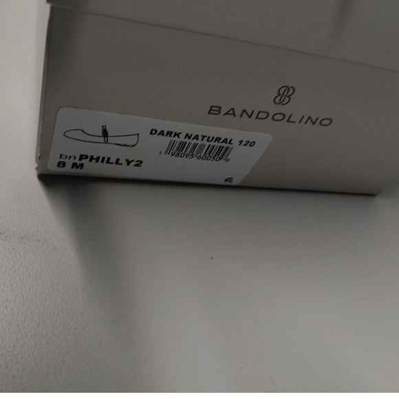 Bandolino Women’s Philly Mary Jane Flat Dark Natural 8 NEW - Picture 8 of 8